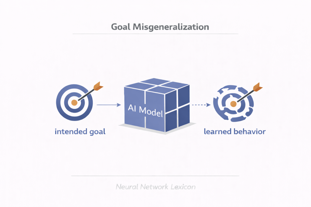 Goal Misgeneralization - Neural Networks Lexicon